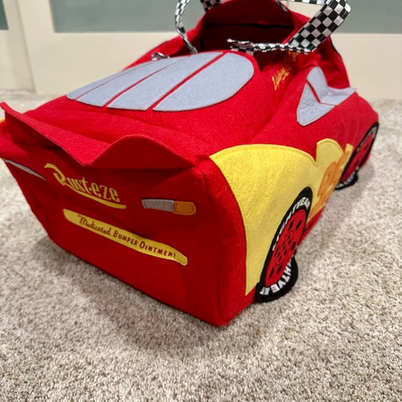 Pottery Barn Kids Toddler Cars Lightning McQueen Halloween Costume Size 4-6 - Picture 2 of 6